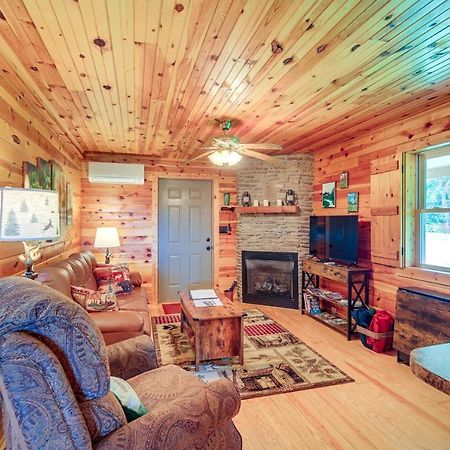 Blue Ridge Mountain Cabin With Views And Hot Tub Villa Sparta Luaran gambar